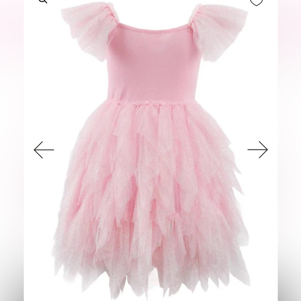 Lola + The Boys x Wicked Glinda Pink Tulle Tutu Dress | Girls 8 - Picture 6 of 15